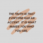 Should you change your accent?